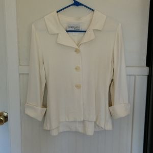 VTG off-white blouse
